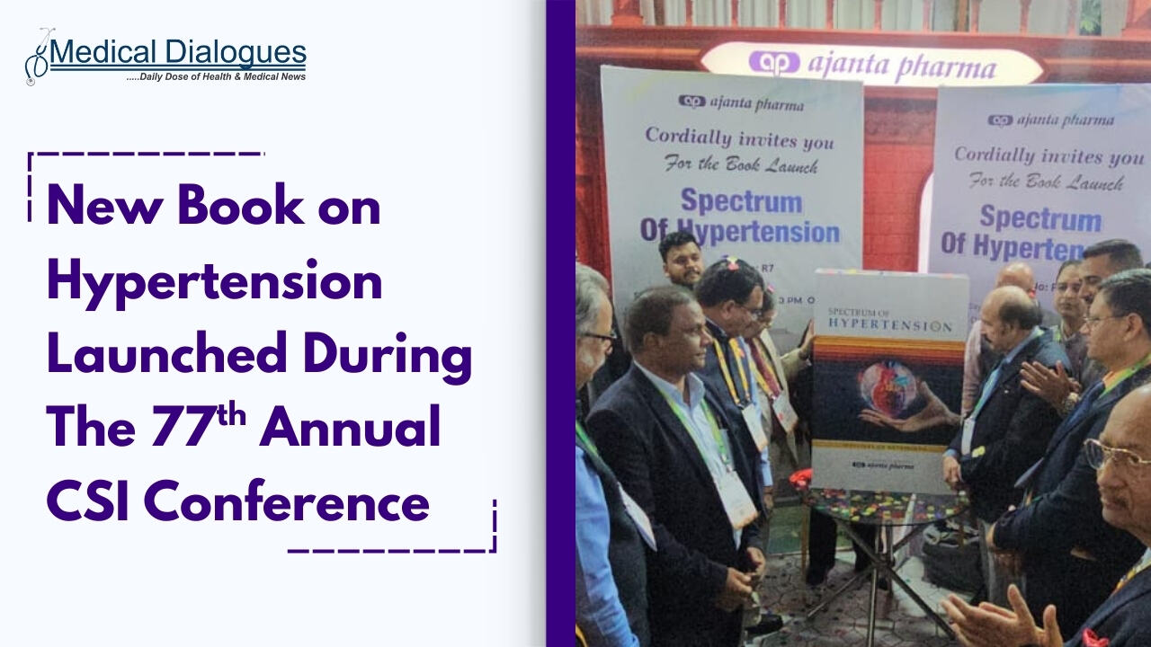 New Book on Hypertension Launched During The 77th Annual Conference of Cardiology Society Of India