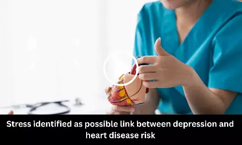 Stress identified as possible link between depression and heart disease risk: Study