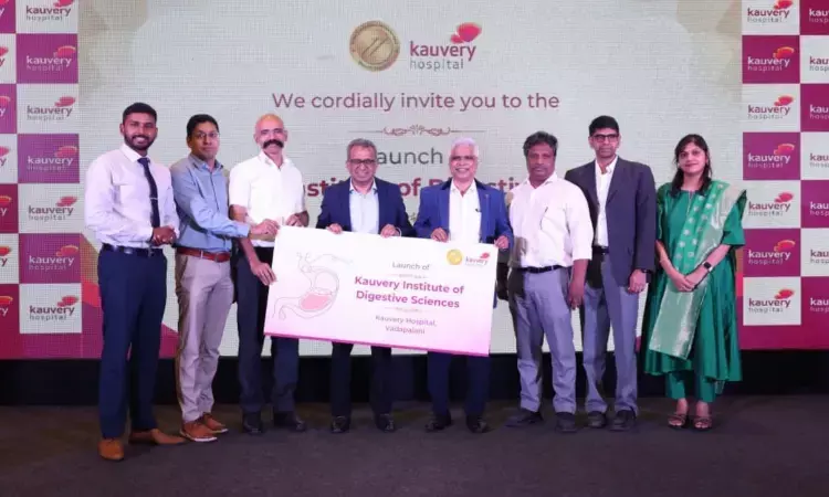 Kauvery Hospital launches Kauvery Institute of Digestive Sciences Kauvery Hospital launches Kauvery Institute of Digestive Sciences
