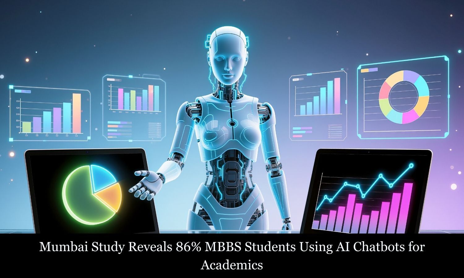 Mumbai Study Reveals 86 percent MBBS Students Using AI Chatbots for Academics