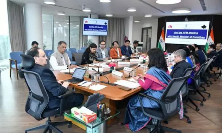 JP Nadda reviews healthcare delivery services in Rajasthan, Maharashtra JP Nadda reviews healthcare delivery services in Rajasthan, Maharashtra