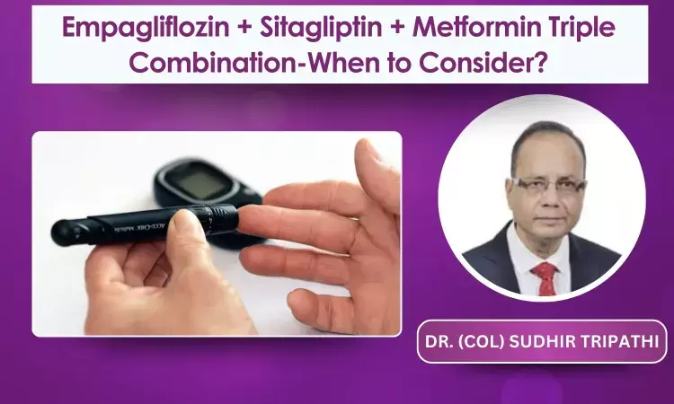 Latest Triple Combination of Empagliflozin, Sitagliptin, and Metformin for Advanced Care in Indian T2DM Patients- When to Consider?
