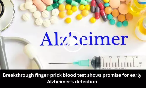 Breakthrough finger-prick blood test shows promise for early Alzheimer’s detection