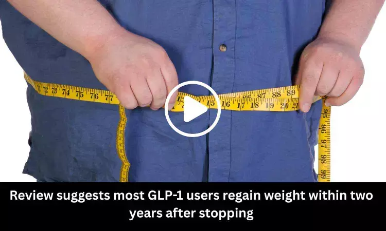 Review suggests most GLP-1 users regain weight within two years after stopping