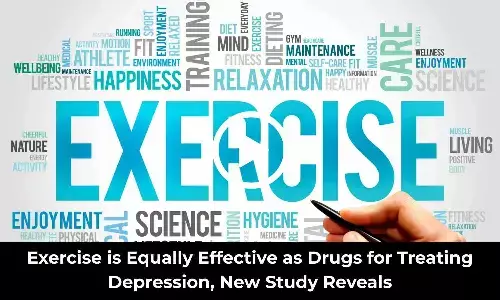 Exercise is Equally Effective as Drugs for Treating Depression, New Study Reveals