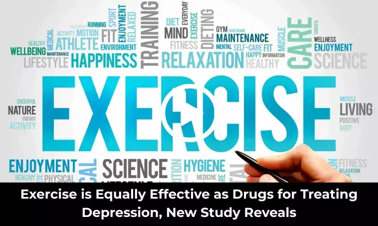 Exercise is Equally Effective as Drugs for Treating Depression, New Study Reveals