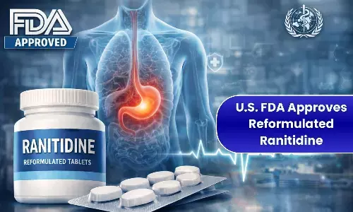 U.S. FDA Grants Approval for Ranitidine Comeback
