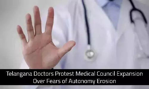 Telangana Doctors Protest Medical Council Expansion Over Fears of Autonomy Dilution