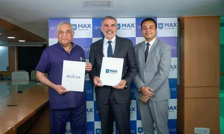 Max Institute signs MoU with Intuitive Surgical to strengthen robotic surgery in India Max Institute signs MoU with Intuitive Surgical to strengthen robotic surgery in India