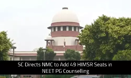 NEET PG Counselling: SC Directs NMC to Add 49 HIMSR Seats