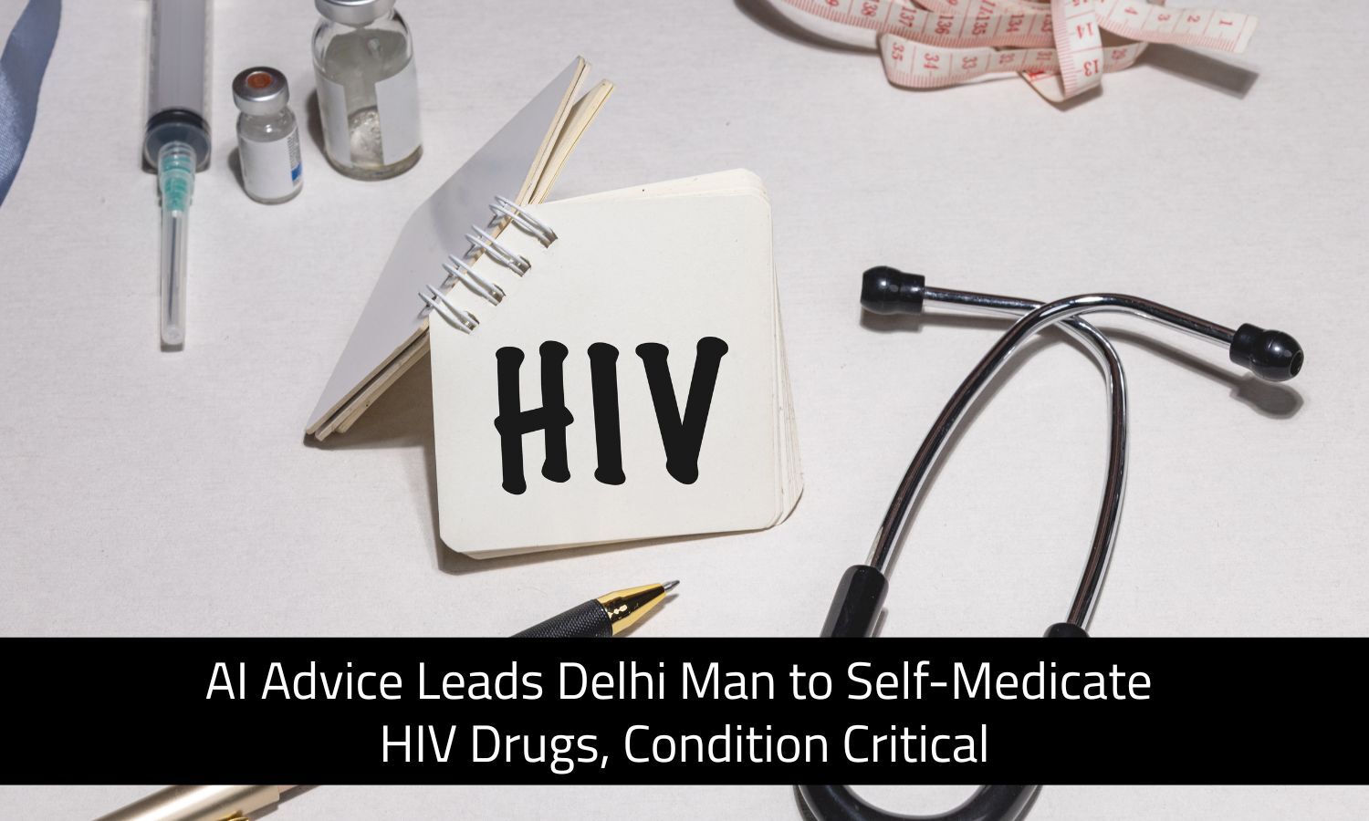 Delhi Man Takes HIV Preventive Drugs on AI advice, Condition Critical