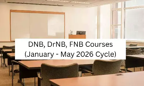 NBE Invites Applications for Accreditation to DNB, DrNB, FNB Courses- January to May 2026 Cycle, details