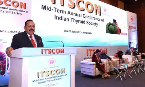 Union Minister Dr Jitendra Singh inaugurates Indian Thyroid Society Conference, urges mindset shift