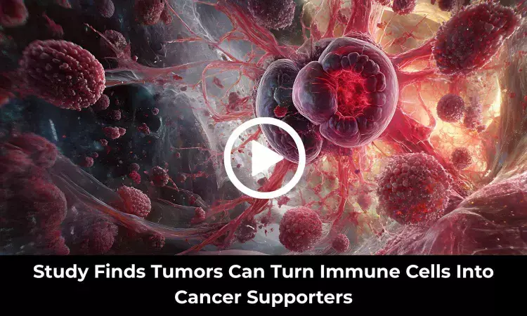 Study Finds Tumors Can Turn Immune Cells Into Cancer Supporters