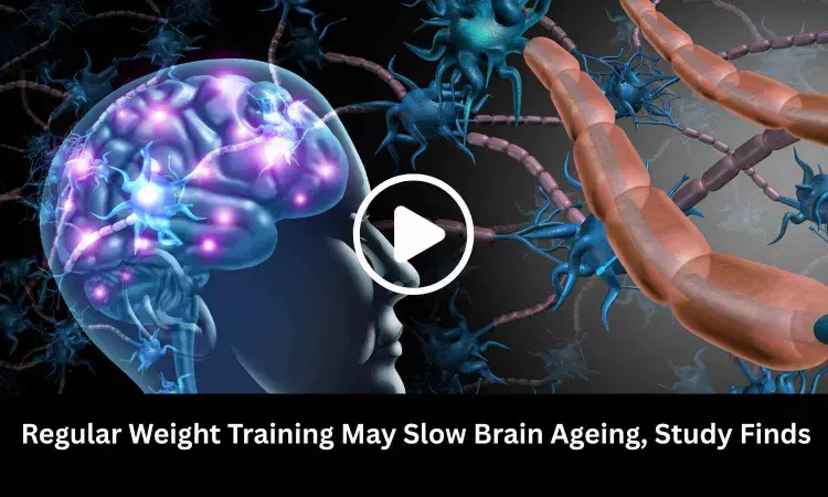 Regular Weight Training May Slow Brain Ageing, Study Finds