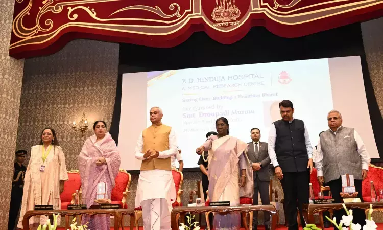 President Murmu launches saving lives, building a healthier Bharat campaign at PD Hinduja hospital President Murmu launches saving lives, building a healthier Bharat campaign at PD Hinduja hospital