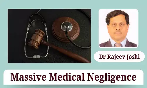 Massive Medical Negligence of the government - Dr Rajeev Joshi
