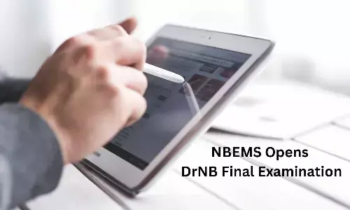 NBEMS Opens DrNB Final Examination April 2026 Applications for Super Specialties; Theory Exam From April 24 NBEMS Opens DrNB Final Examination April 2026 Applications for Super Specialties; Theory Exam From April 24
