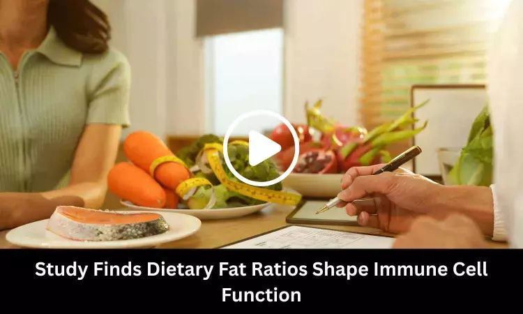 Study Finds Dietary Fat Ratios Shape Immune Cell Function