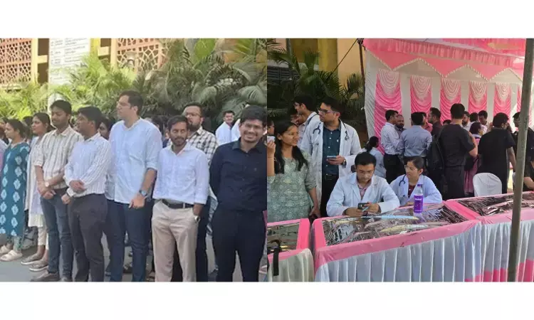 Nearly 8000 resident doctors are on strike over pending stipend revision Nearly 8000 resident doctors are on strike over pending stipend revision