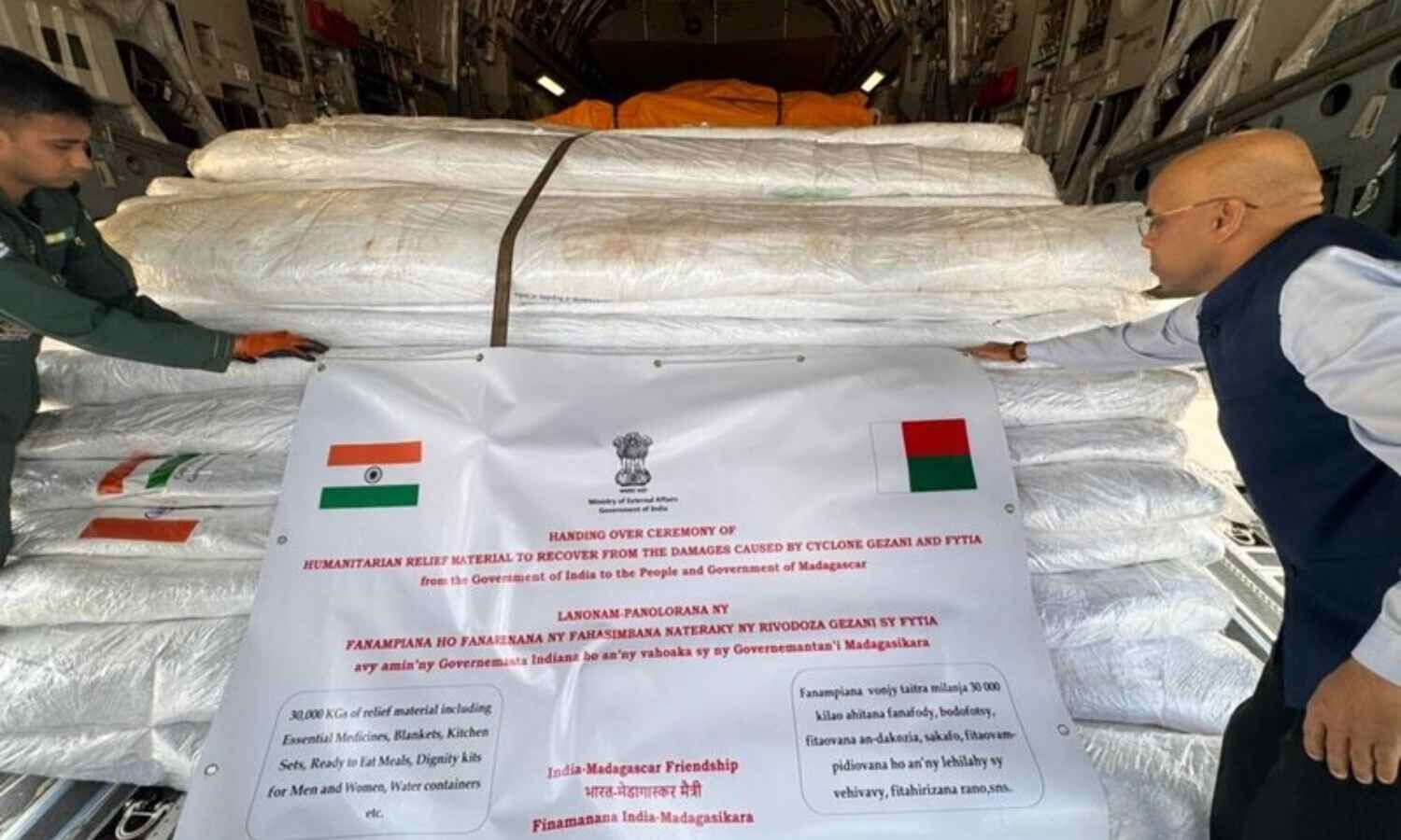 India dispatches medical aid, relief material to cyclone-hit Madagascar
