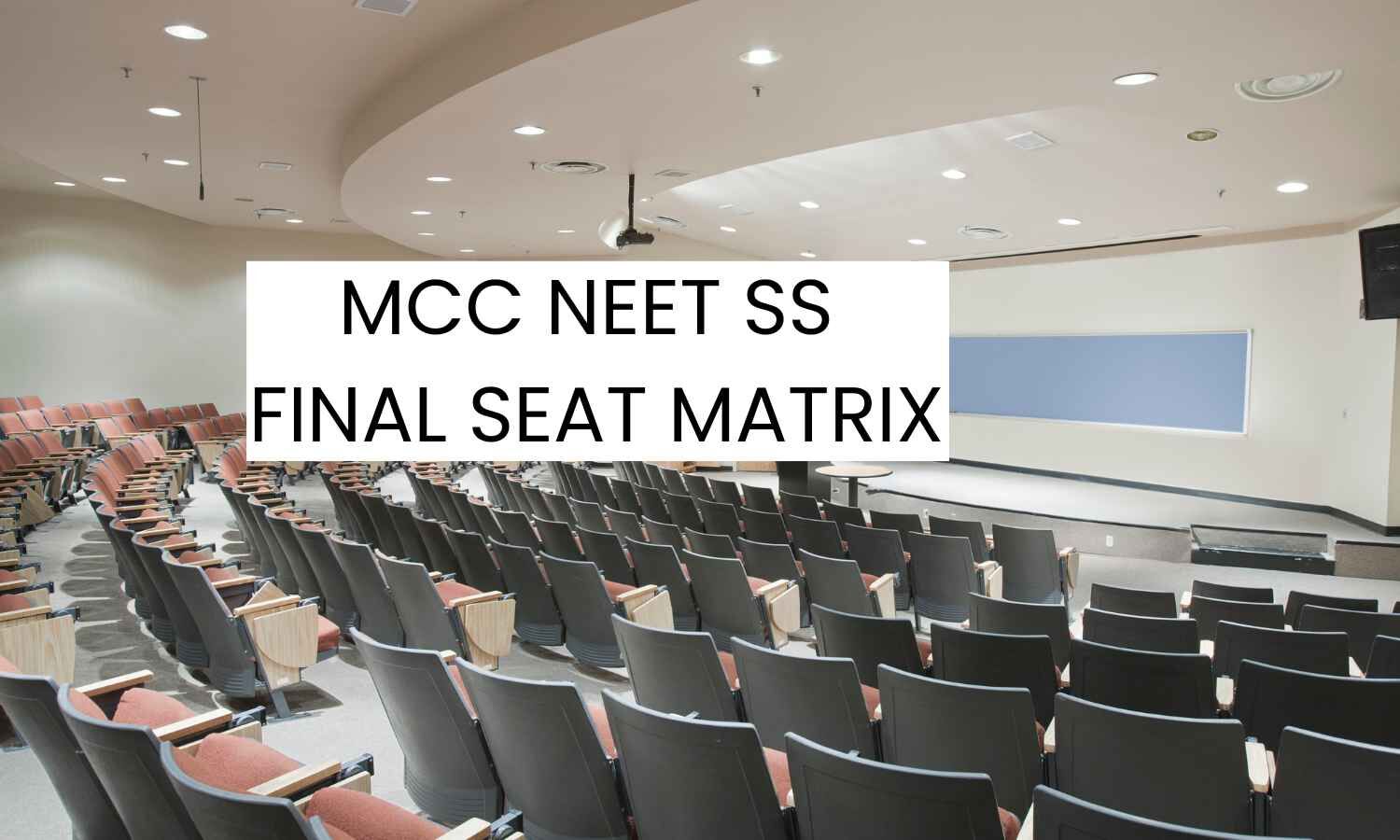 7579 DM, MCh, DNB SS seats available for MCC NEET SS Counselling 2025, Details