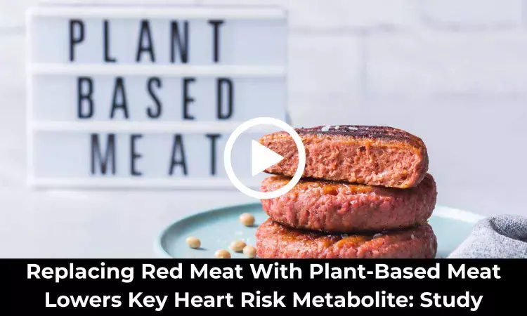Replacing Red Meat With Plant-Based Meat Lowers Key Heart Risk Metabolite: Study