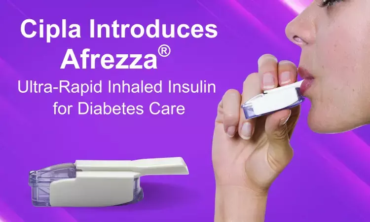 Cipla Introduces Afrezza - Ultra-Rapid Acting Inhaled Insulin for Adults with Diabetes in India