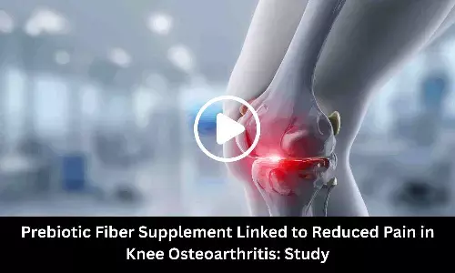 Prebiotic Fiber Supplement Linked to Reduced Pain in Knee Osteoarthritis: Study