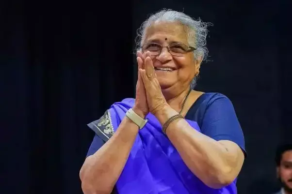 Sudha Murty urges Centre to set up AIIMS in Karnatakas Raichur district