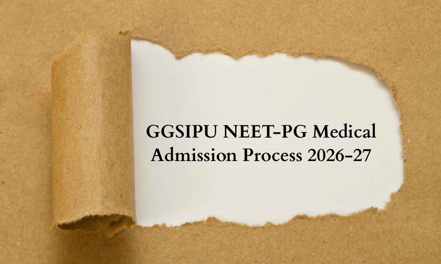 GGSIPU to Admit PG Medical Students Through NEET-PG for 2026-27 Session