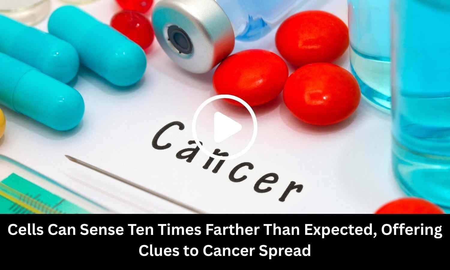 Cells Can Sense Ten Times Farther Than Expected, Offering Clues to Cancer Spread