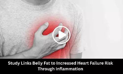 Study Links Belly Fat to Increased Heart Failure Risk Through Inflammation