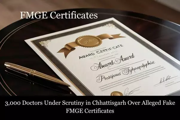 3,000 Doctors Under Scrutiny in Chhattisgarh Over Alleged Fake FMGE Certificates