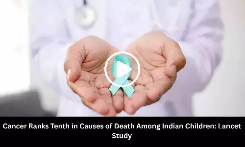 Cancer Ranks Tenth in Causes of Death Among Indian Children: Lancet Study