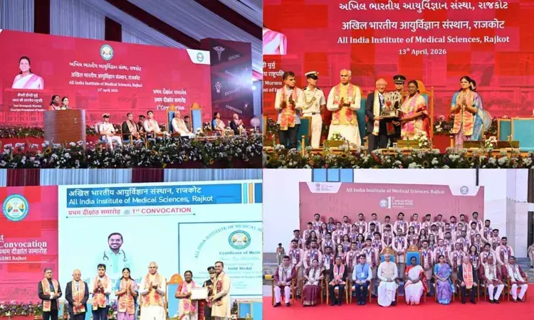 AIIMS Rajkot holds its first convocation, 49 MBBS graduates conferred degrees AIIMS Rajkot holds its first convocation, 49 MBBS graduates conferred degrees