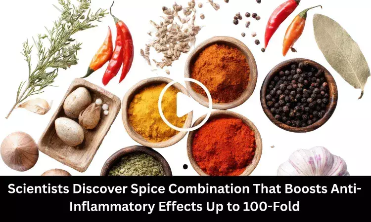 Scientists Discover Spice Combination That Boosts Anti-Inflammatory Effects Up to 100-Fold