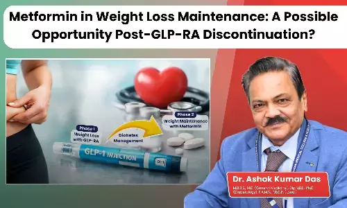Metformin in Weight Loss Maintenance: A Possible Opportunity Post-GLP-RA Discontinuation?- Dr. Ashok Kumar Das
