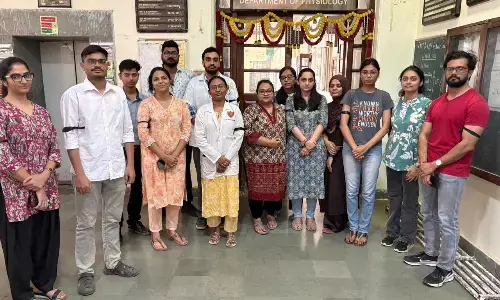 BMC resident doctors stage black ribbon protest over non-implementation of revised DA