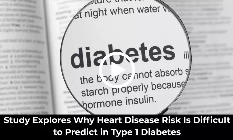 Study Explores Why Heart Disease Risk Is Difficult to Predict in Type 1 Diabetes