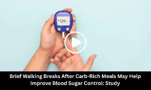 Brief Walking Breaks After Carb-Rich Meals May Help Improve Blood Sugar Control: Study