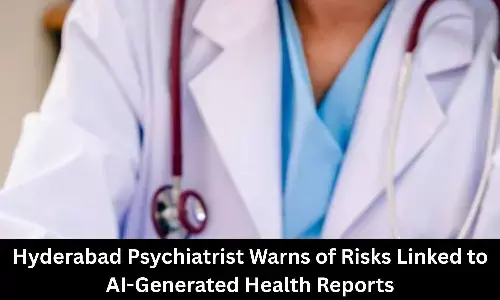 Hyderabad Psychiatrist Warns Against Using AI-Generated Health Reports
