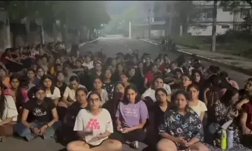 No water, electricity issues: MBBS students protest flagging poor facilities at Faridabads medical college