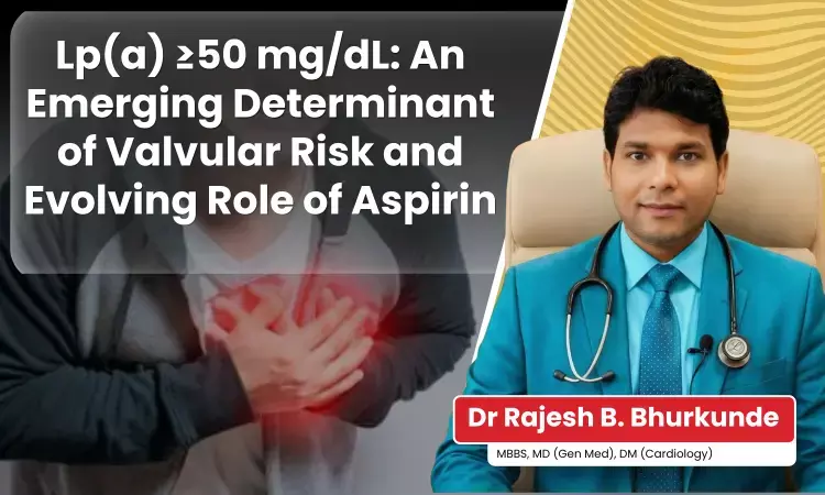 Lp(a) ≥50 mg/dL: An Emerging Determinant of Valvular Risk and Evolving Role of Aspirin- Dr Rajesh B. Bhurkunde