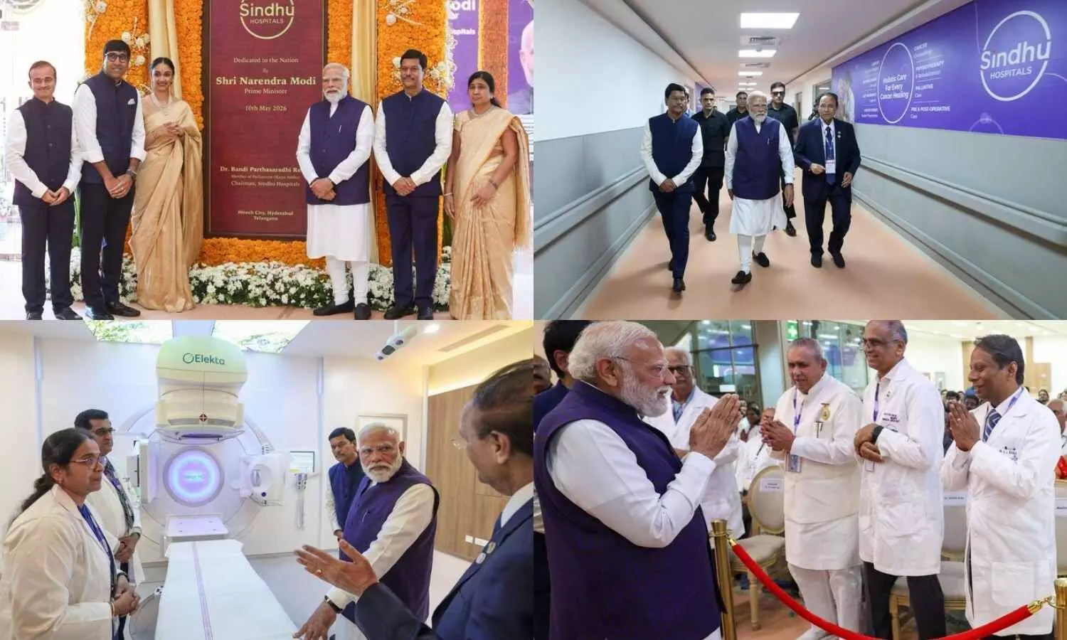 PM Modi inaugurates Sindhu Hospital in Hyderabad