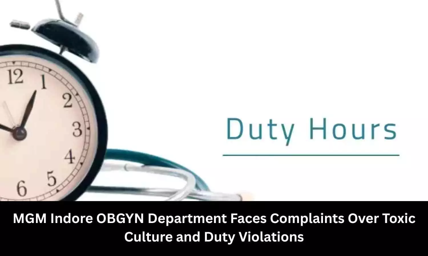 MGM Indore Obgyn Department Faces Complaints Over Alleged Toxic Culture, Duty Violations