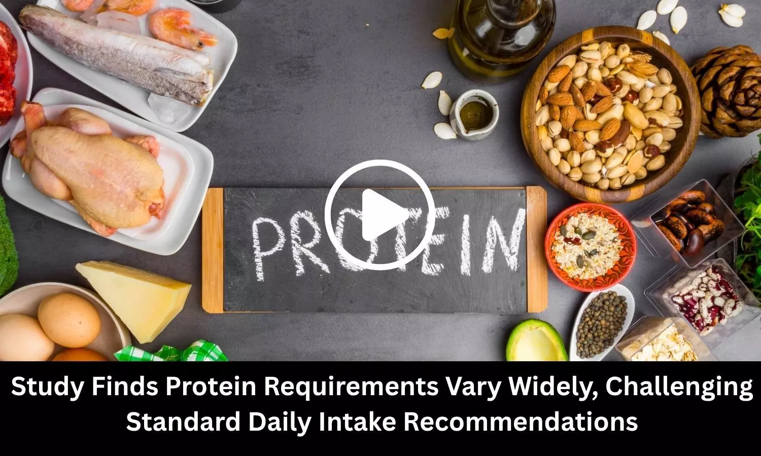 Study Finds Protein Requirements Vary Widely, Challenging Standard Daily Intake Recommendations
