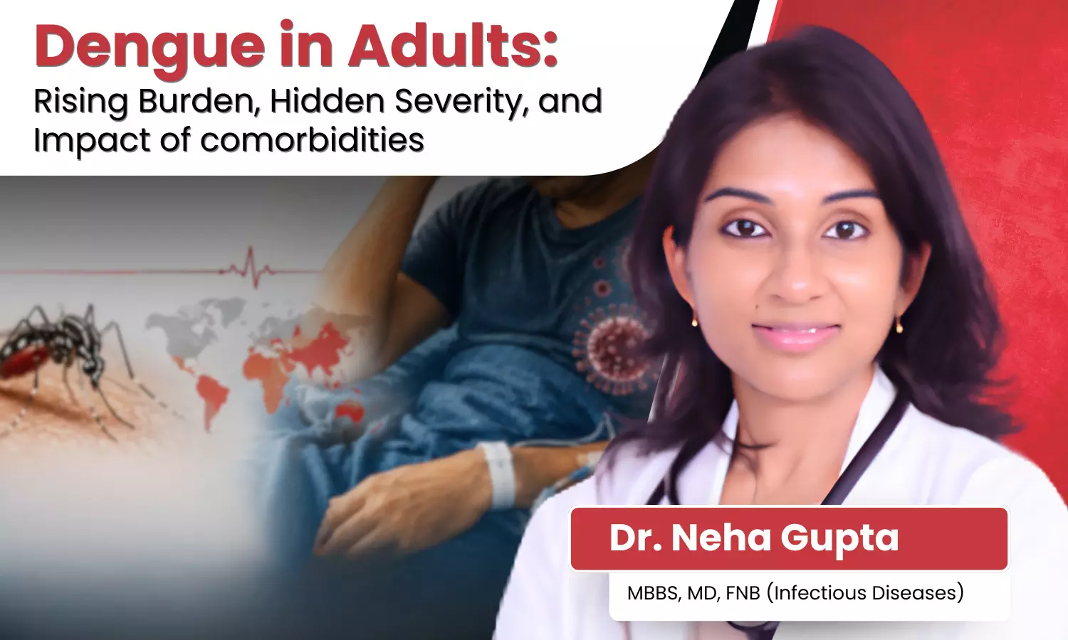 Dengue in Adults: Rising Burden, Hidden Severity, and Impact of comorbidities- Dr Neha Gupta