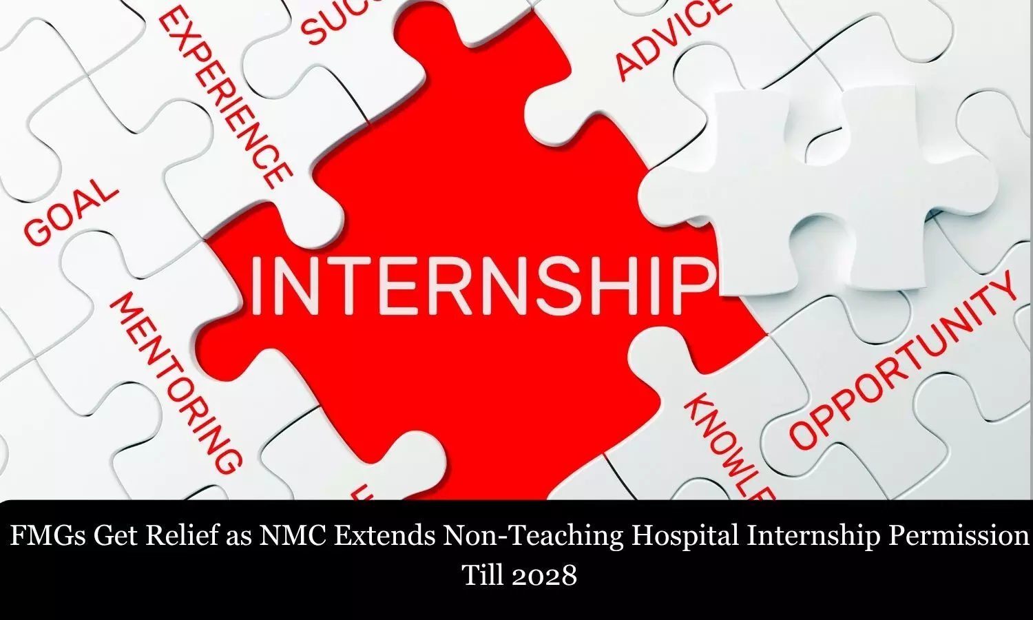 FMGs Get Relief as NMC Extends Non-Teaching Hospital Internship Permission Till 2028 FMGs Get Relief as NMC Extends Non-Teaching Hospital Internship Permission Till 2028