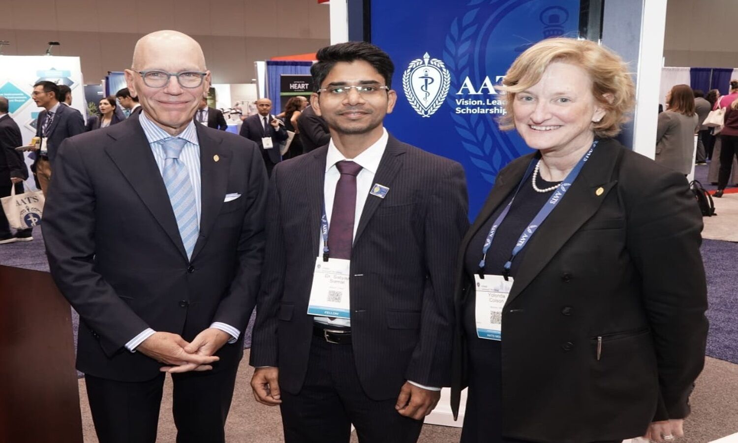 KIMS Bhubaneswar Dr Satyajit Samal receives AATS travel grant in Chicago